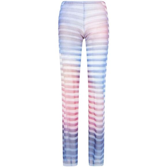 Jean Paul Gaultier Women Mesh Trouser Printed 